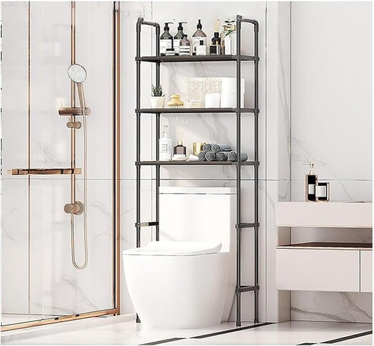 Estantería de Baño para ganar espacio Color Negro