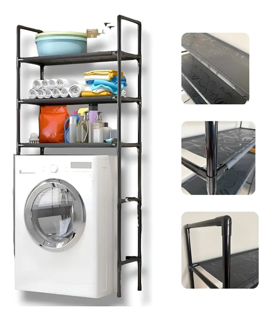 🔥 Estantería Organizadora Sobre Lavadora – Aprovecha Cada Centímetro con Estilo