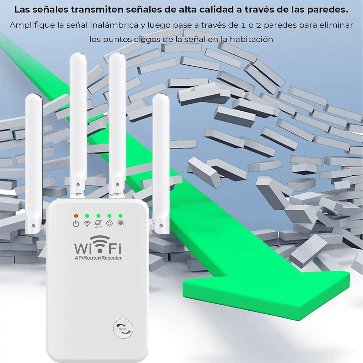 Repetidor Wifi Amplificador Senal 300mbp