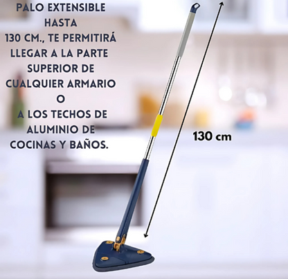 Fregona Rotatoria 360° – Limpieza Total en Cada Rincón + 2 Cambios Gratis