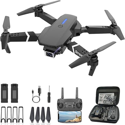 Dron W8 PRO MAX (modelo 988) con doble cámara 4K +Guía de introducción