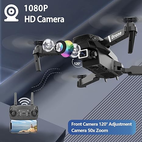 Dron W8 PRO MAX (modelo 988) con doble cámara 4K +Guía de introducción