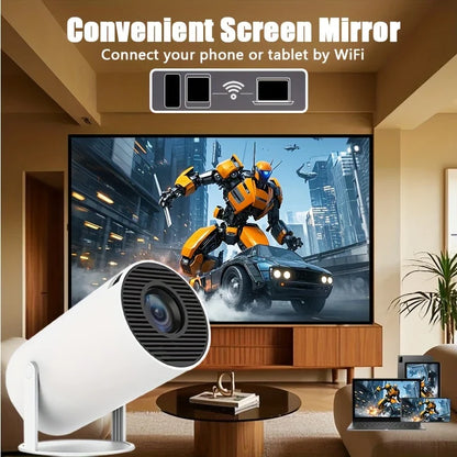 🔥 Proyector Portátil 4K — Cine gigante en tu habitacion🎬✨