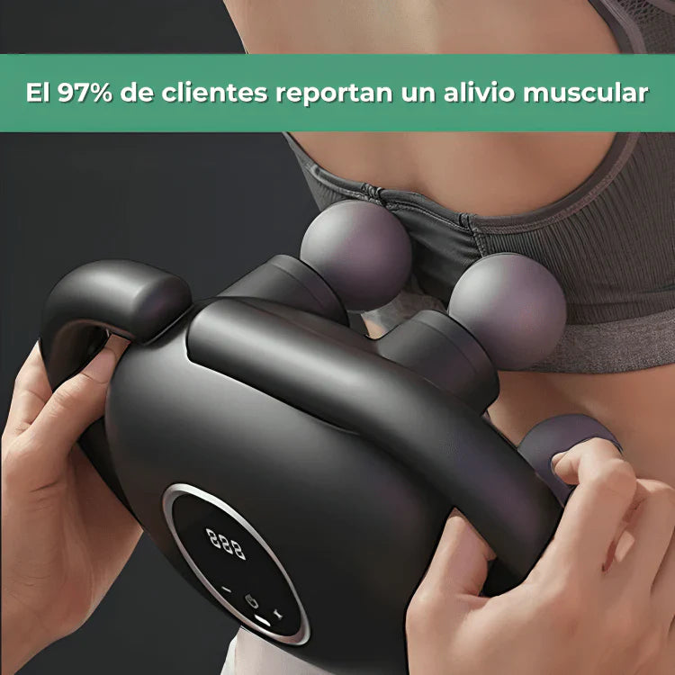 Vibra-Flex (Masajeador de espalda ) Reduce El Dolor De Espalda En 10 minutos.